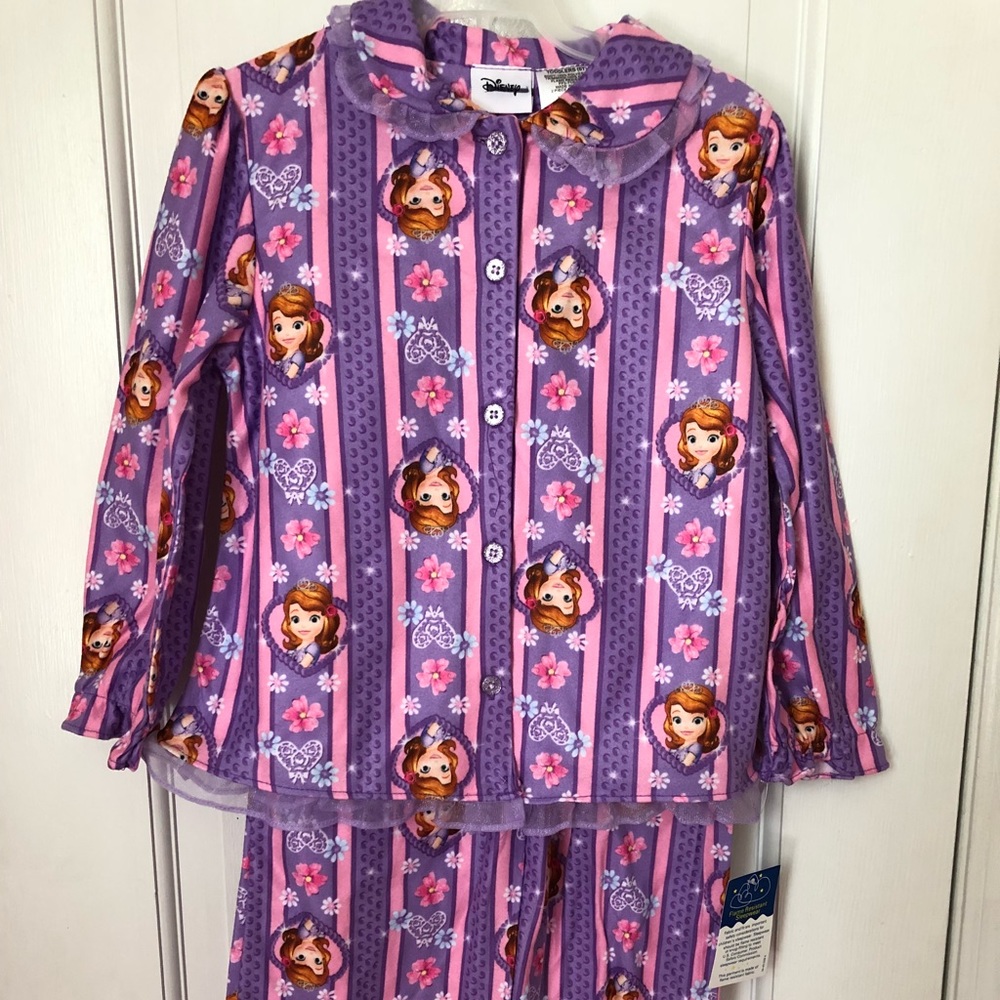 Little Girls Disney Sophia Pj’s